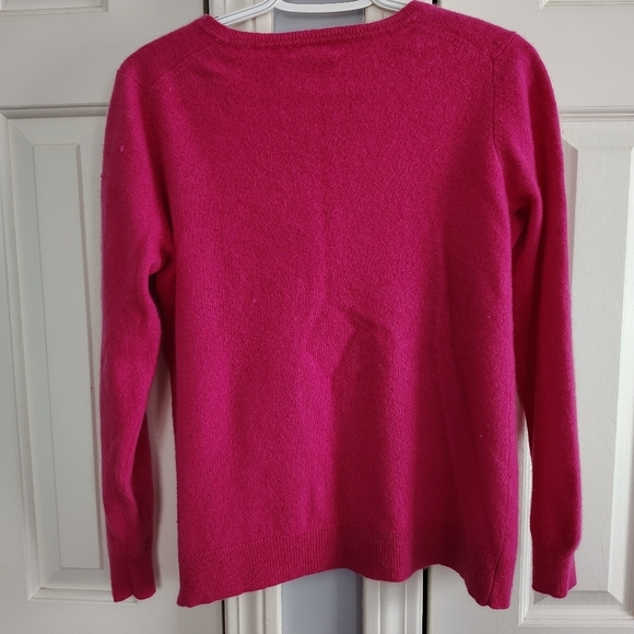 Lord & Taylor Pink Cashmere Woman Sweater OX - Picture 4 of 9